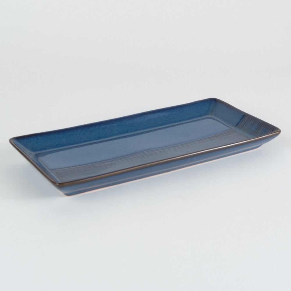 Rectangle Platter 27cm – Lovene – Blue