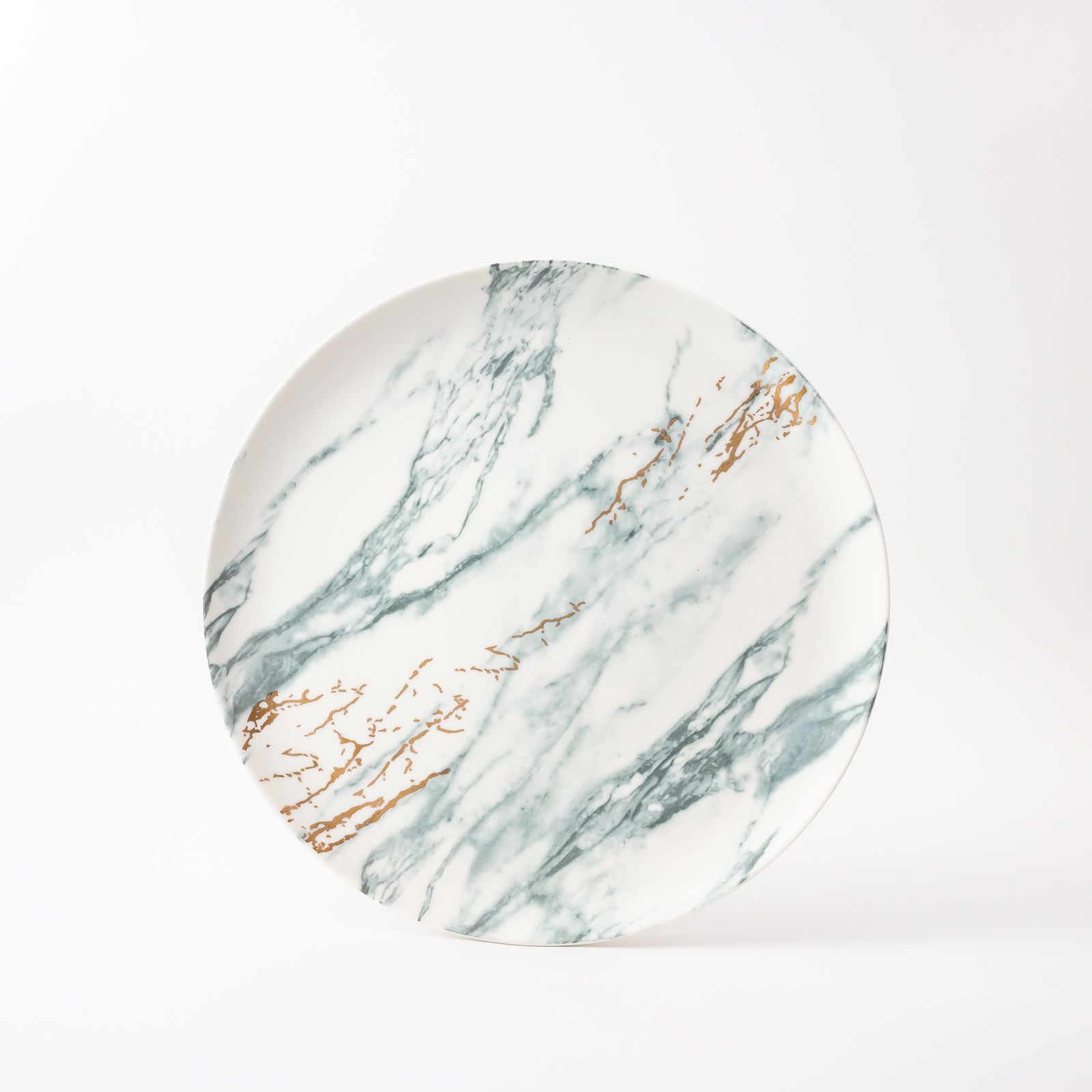 Large Round Plate – Marble