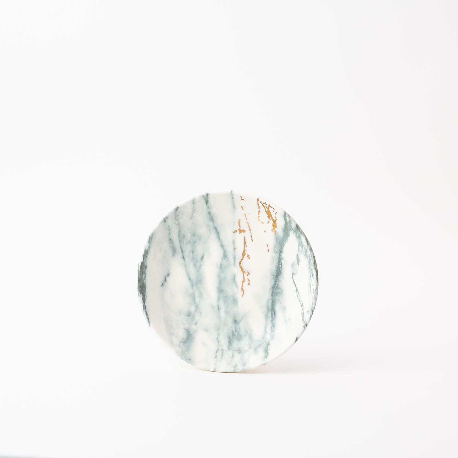 Small Round Plate – Marble