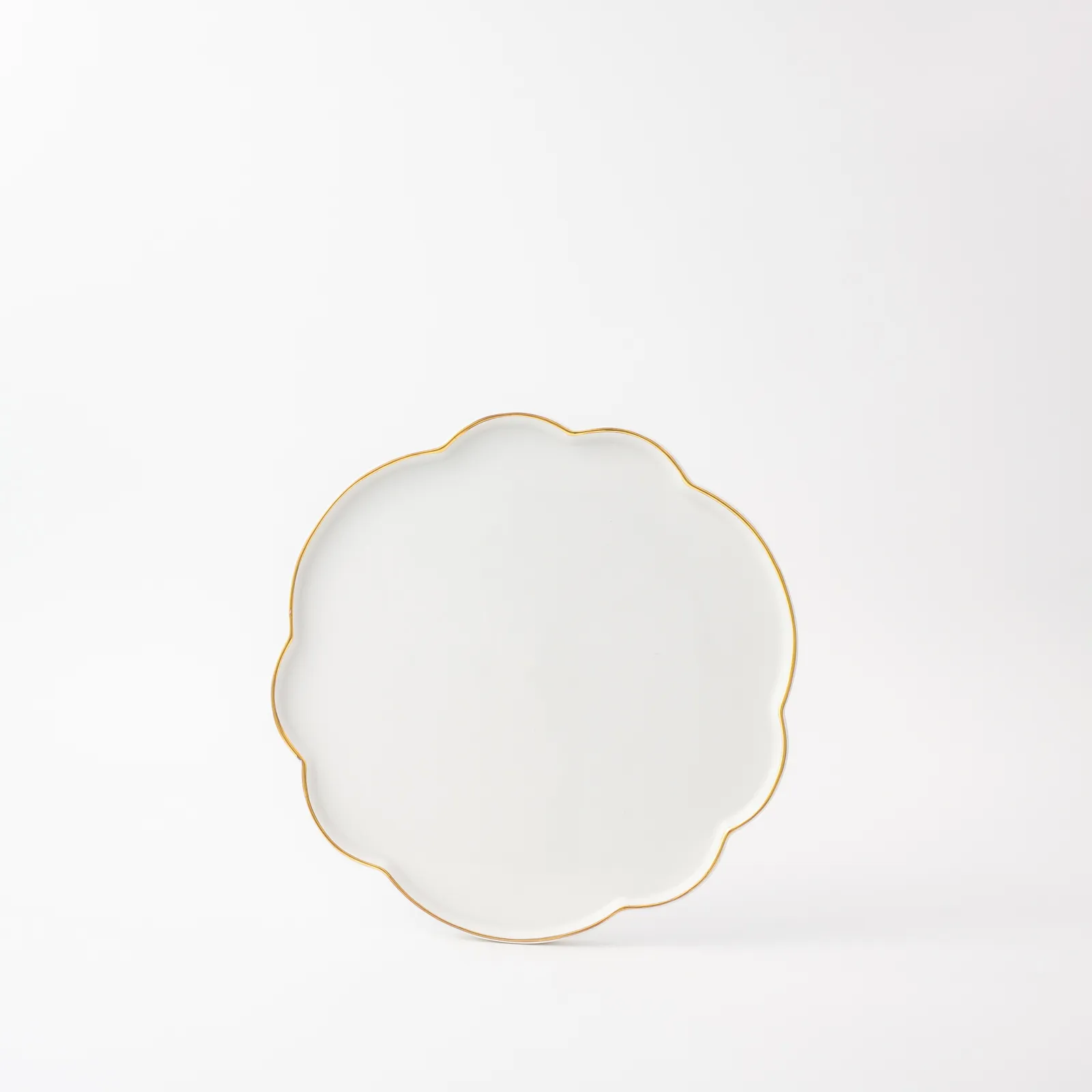 Dĩa kiểu dáng đặc biệt – Vintage French – White