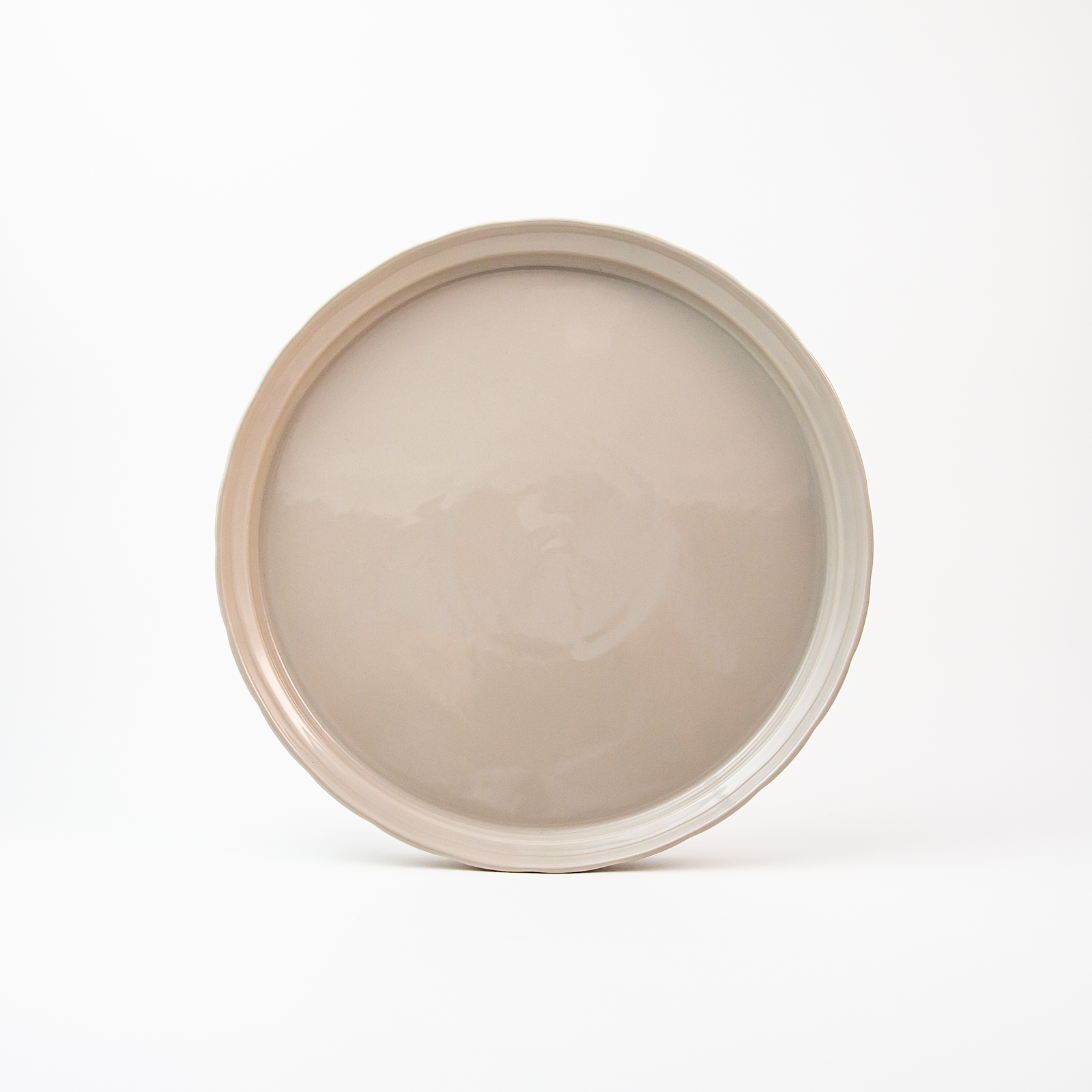 Round plate 25.5cm – Silba – Grey