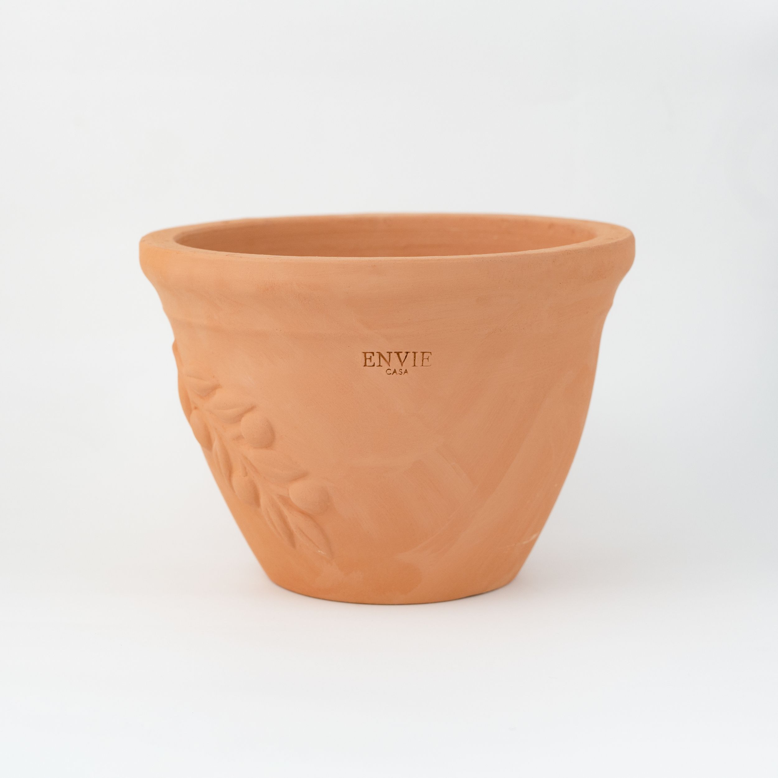 FLOWER POT – BSC.OLV series – red clay