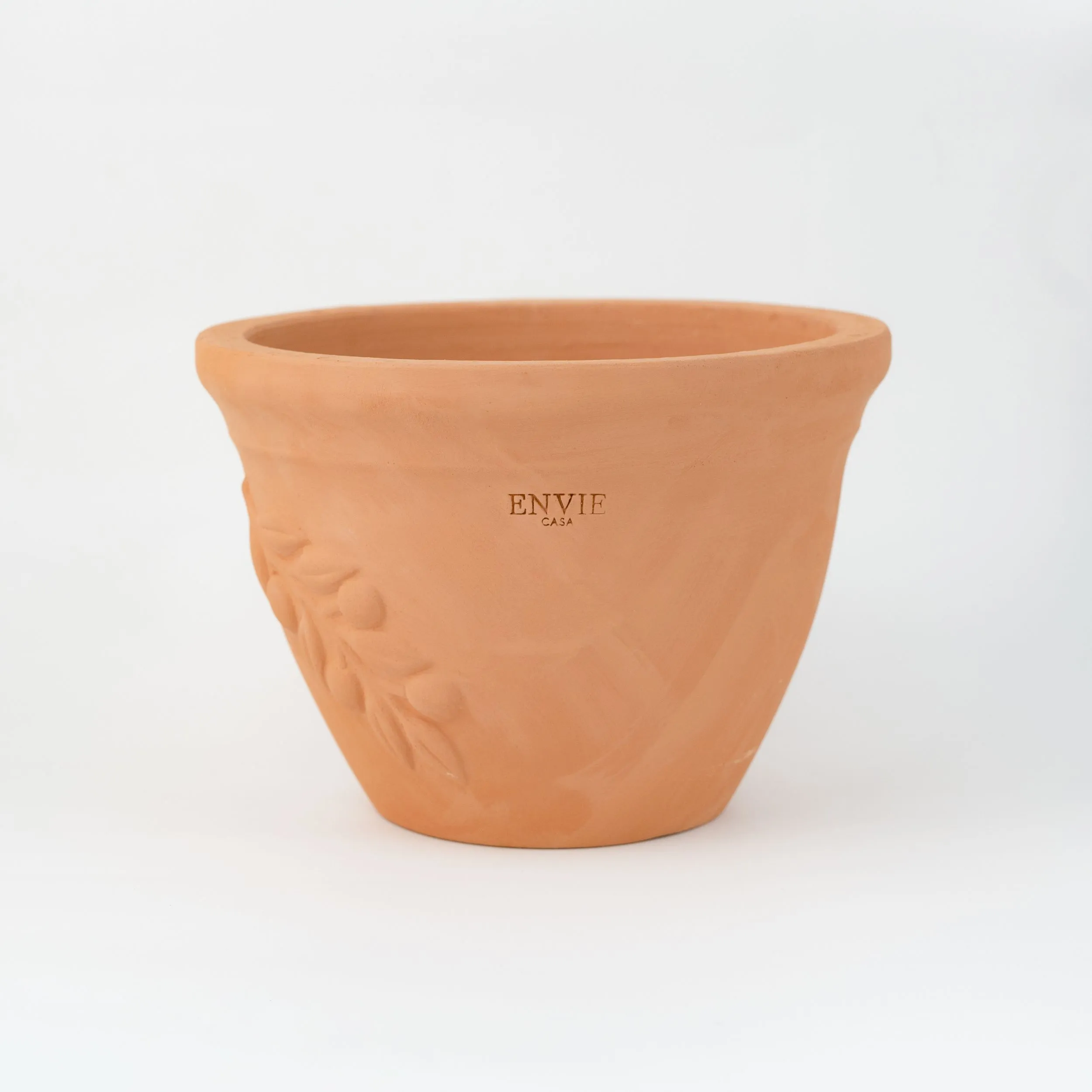 FLOWER POT – BSC.OLV series – red clay