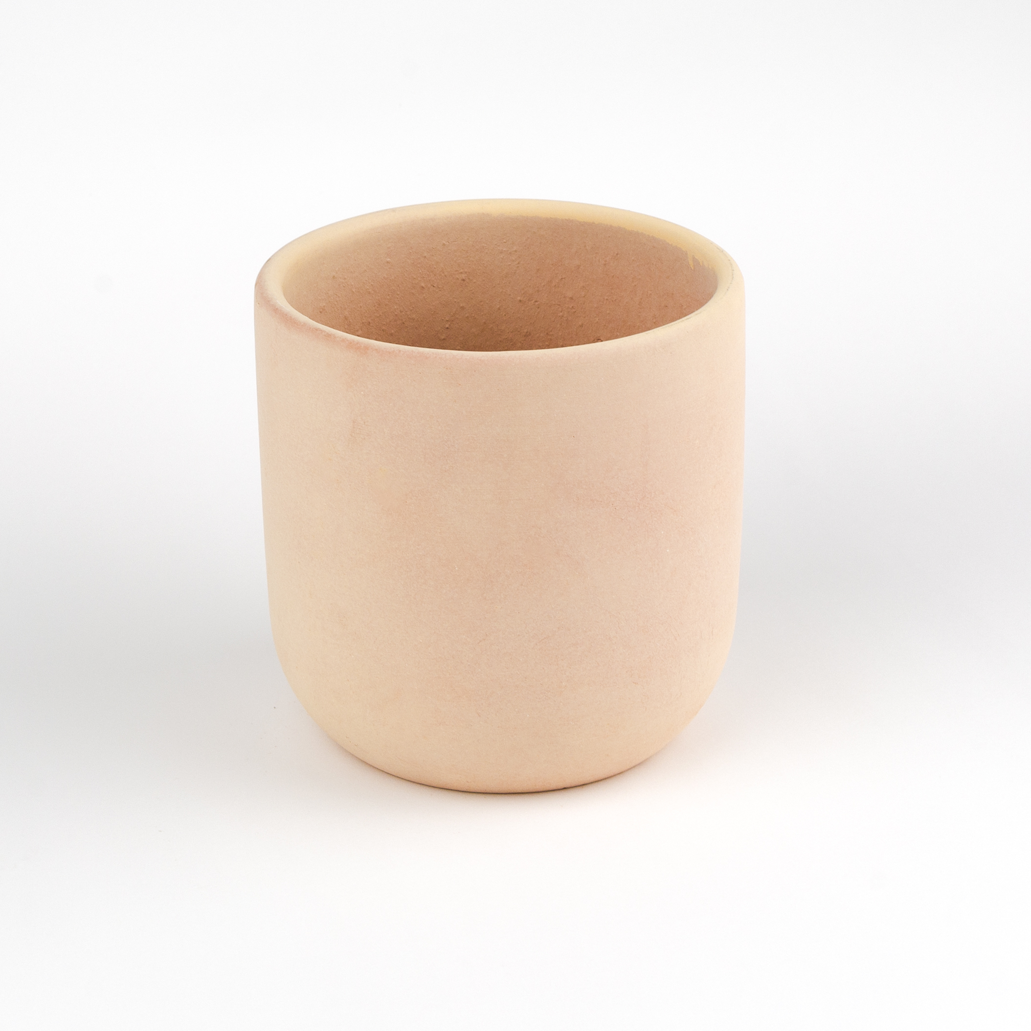 Flower pot SYLINDER peach paint