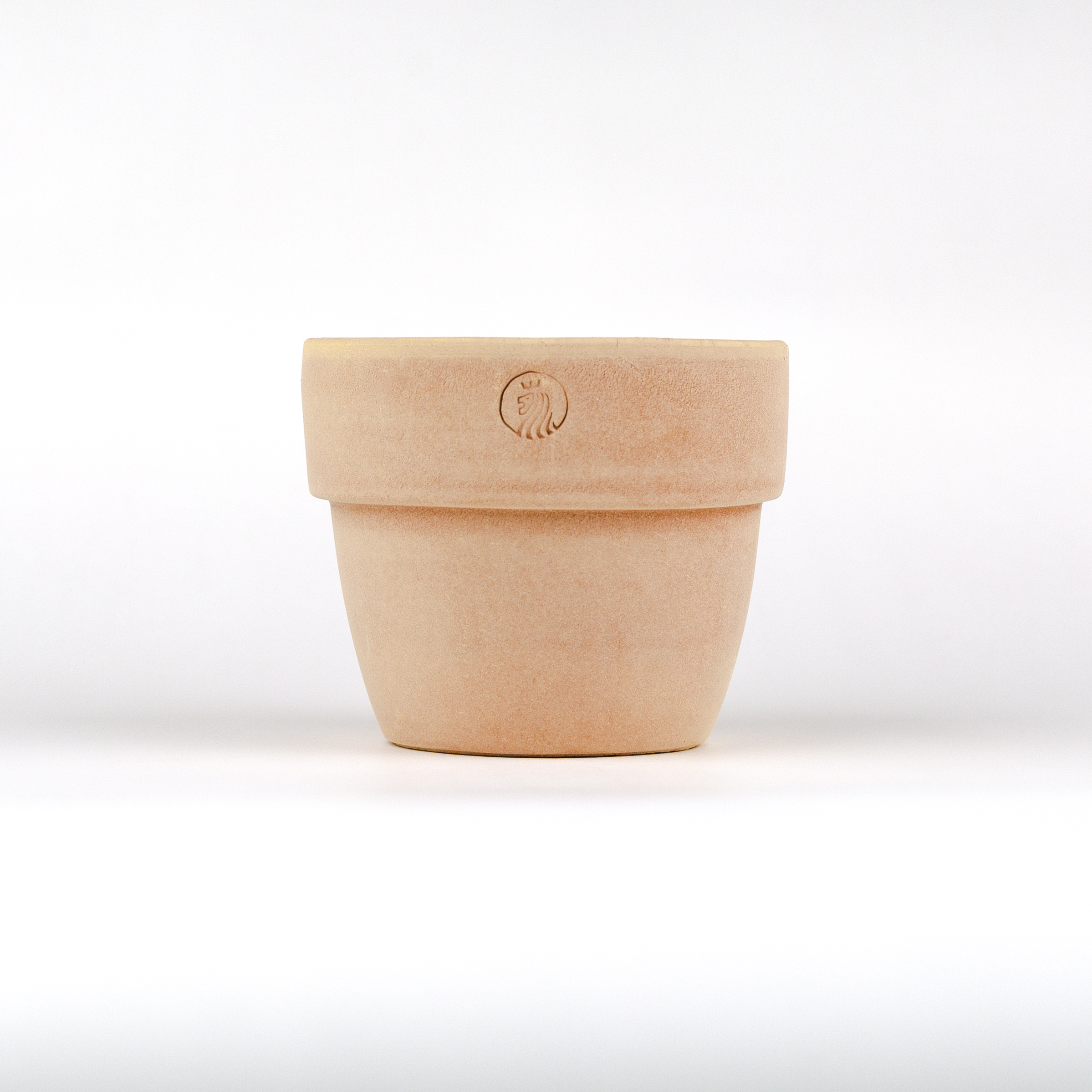 Flower pot DOTORI peach paint