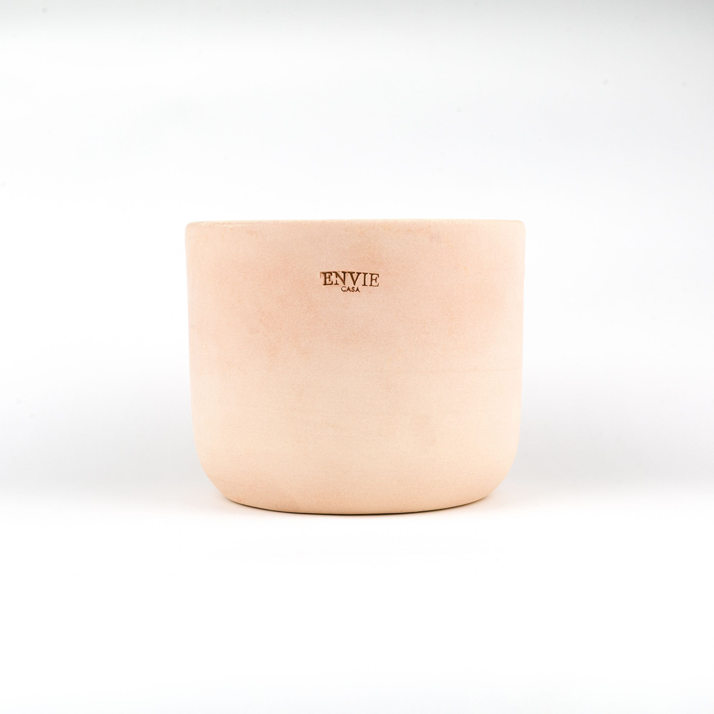 Flower pot SYLINDER peach paint