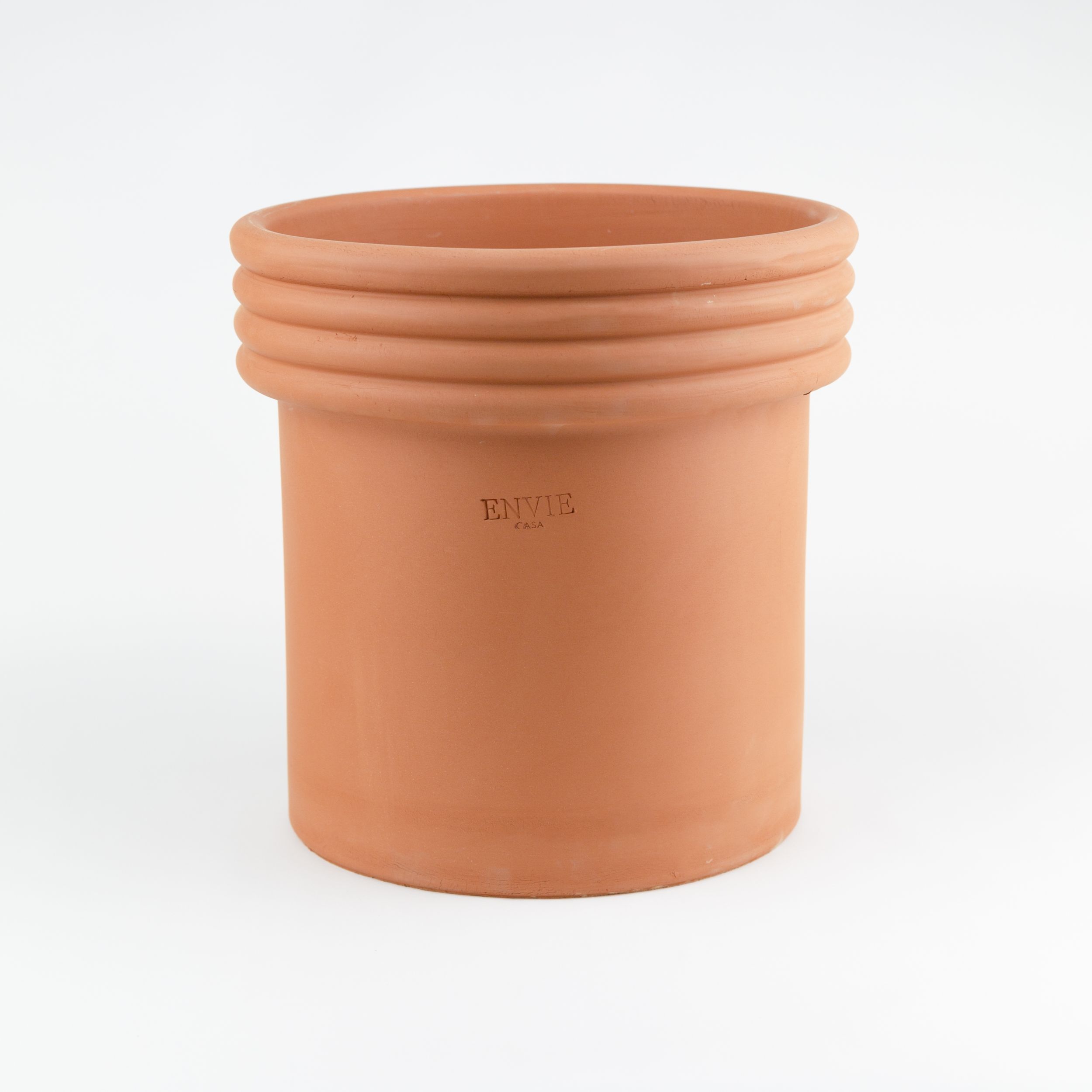 FLOWER POT –  HAR.E series – red clay