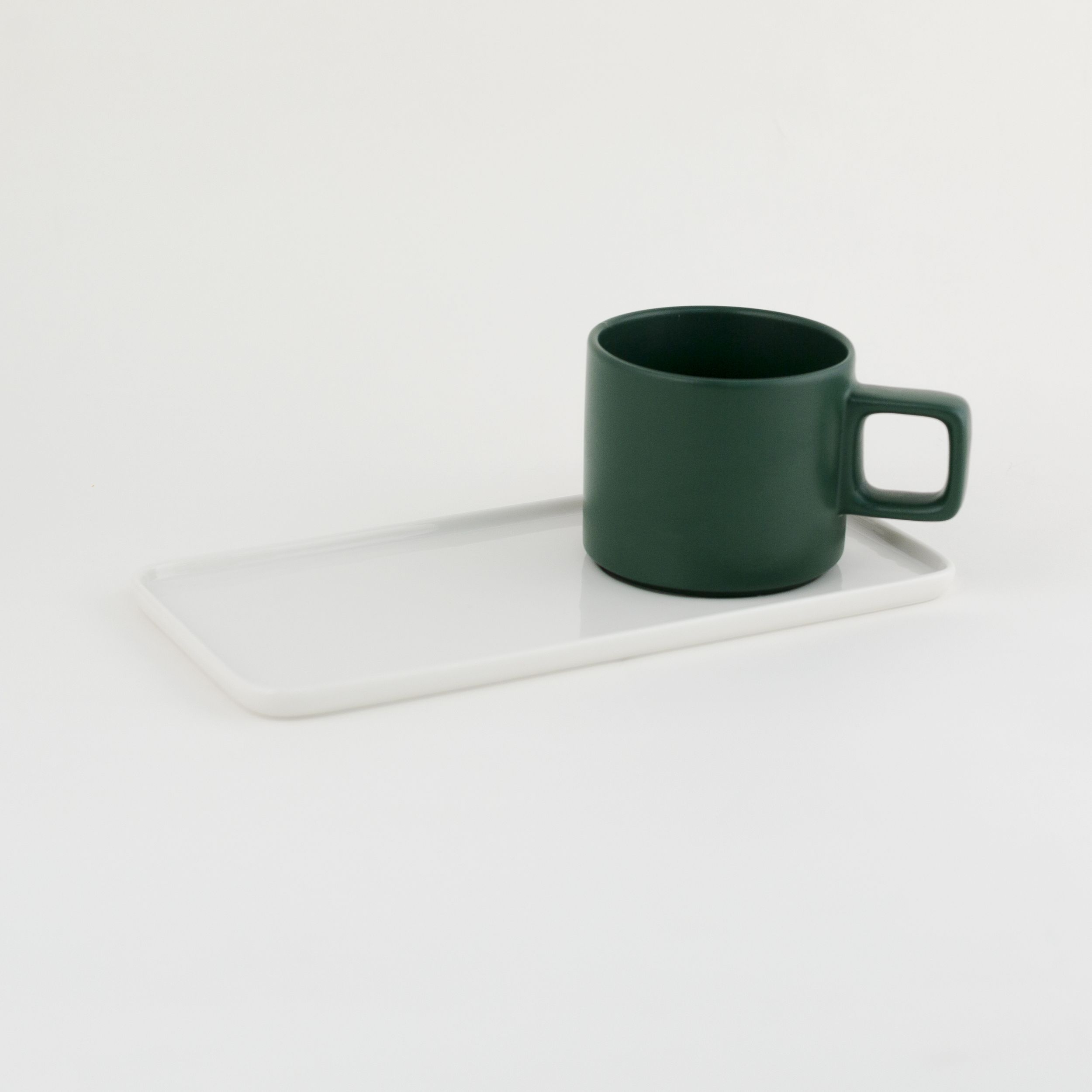 MUG & CERAMIC TRAY set