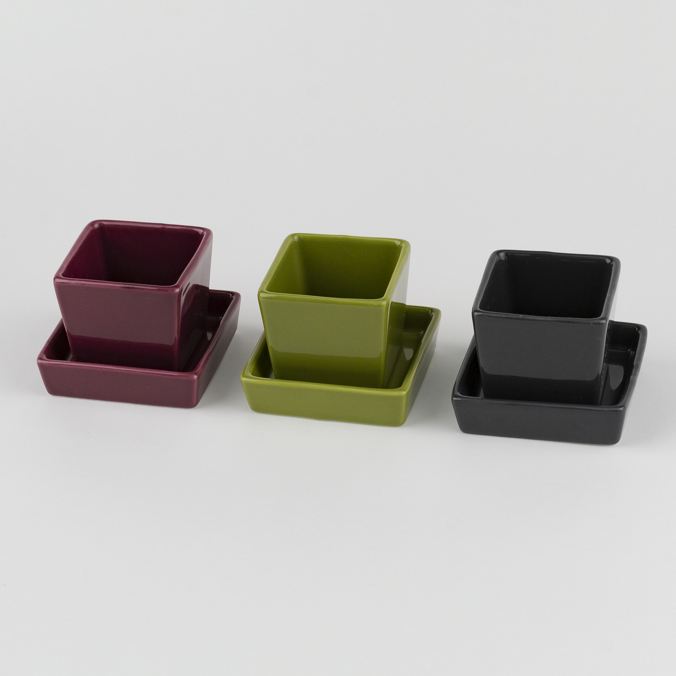 RECTANGULAR SAUCE BOWL 3P set