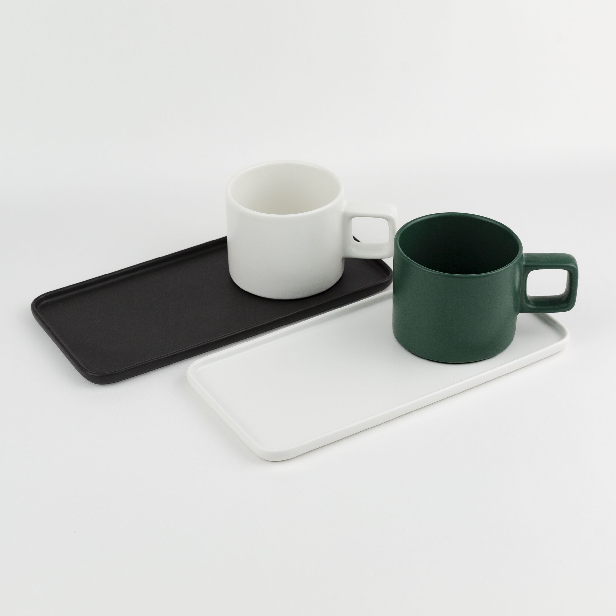 MUG & CERAMIC TRAY set