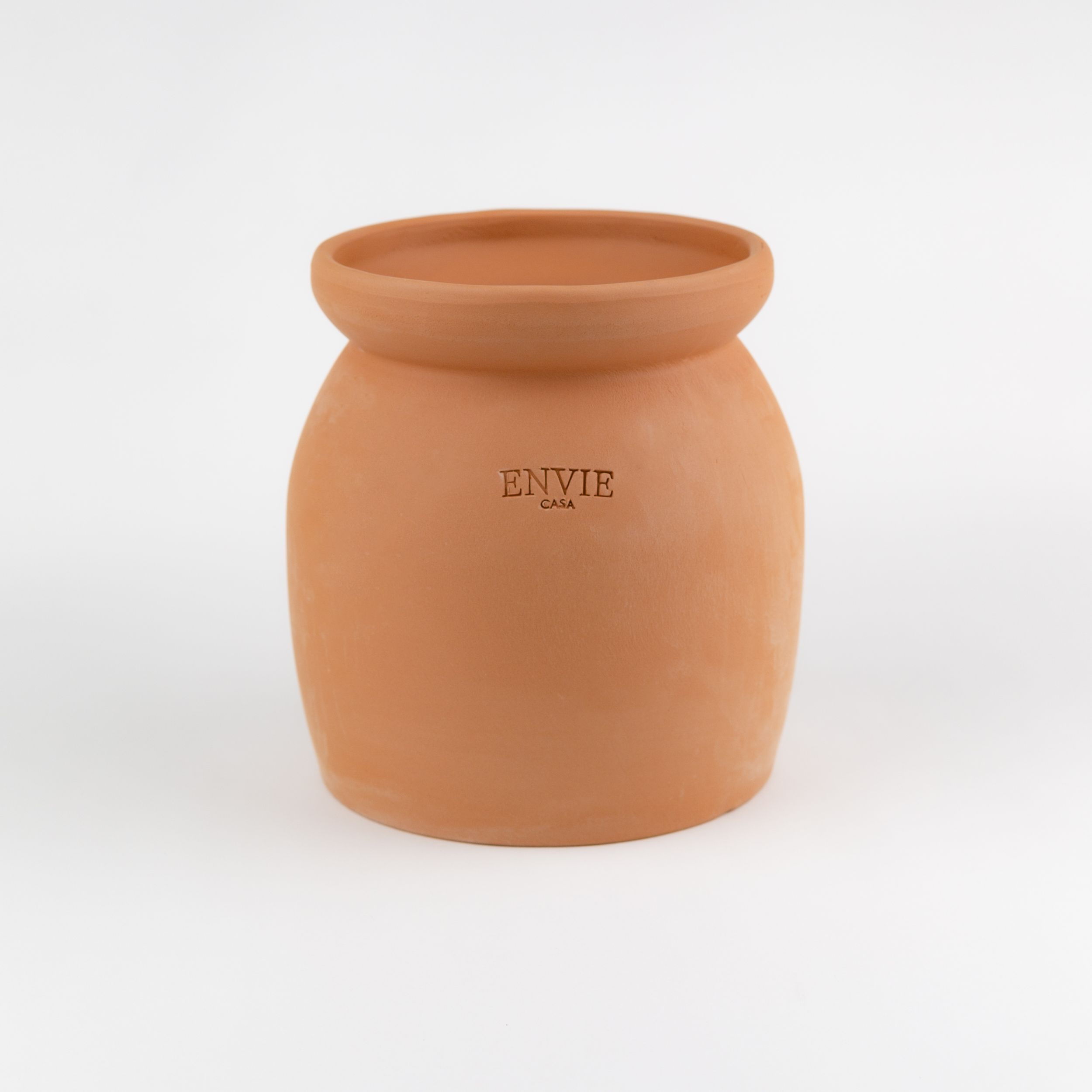 FLOWER POT – HAR.B series – red clay