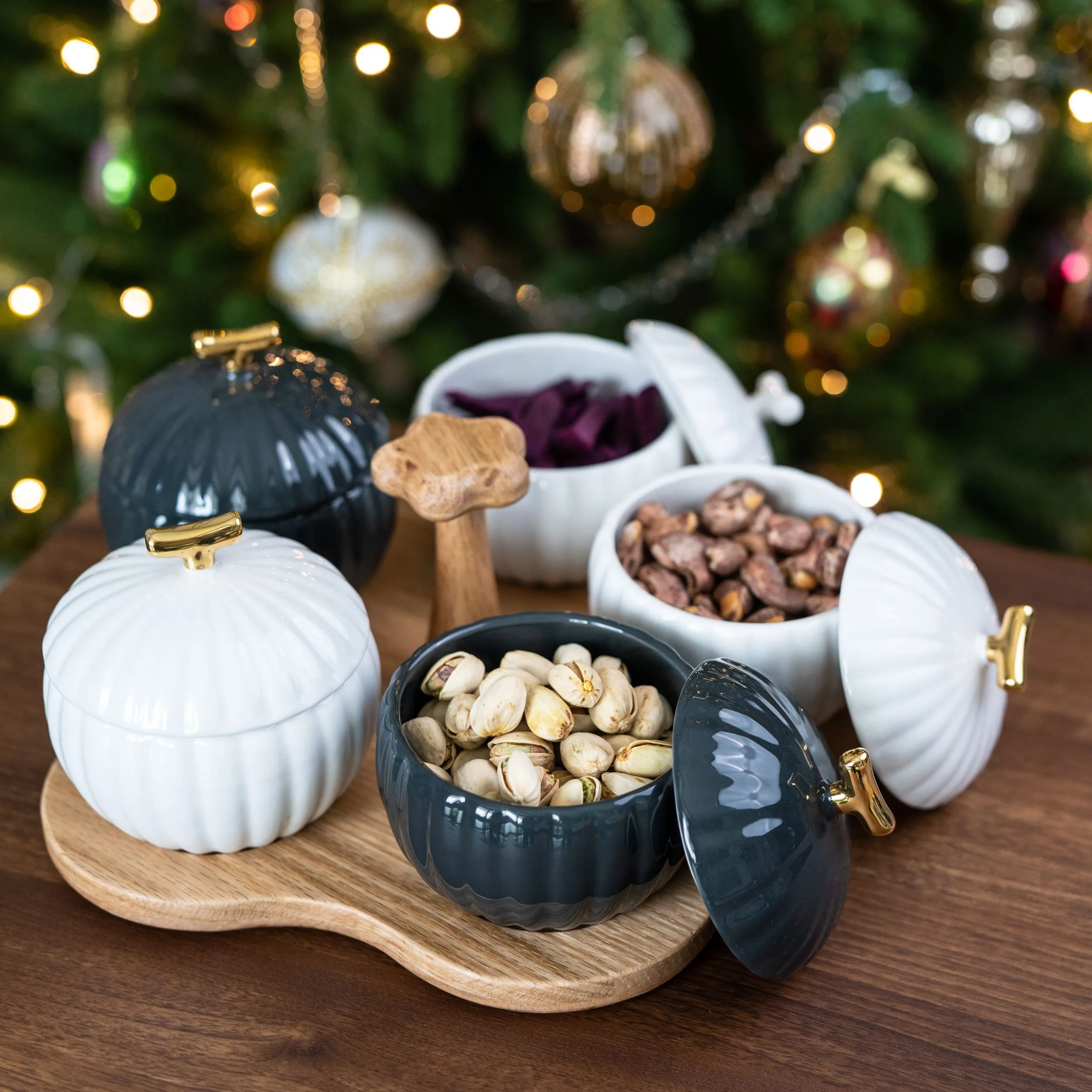 CANISTER Set – CA2 series with OAK tray